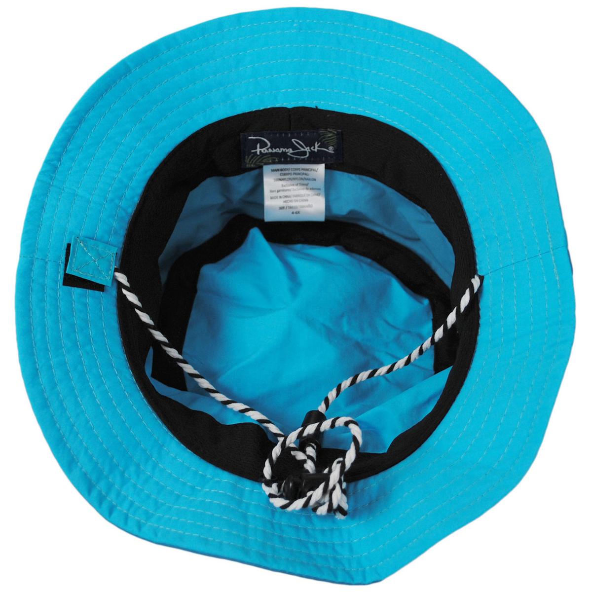 Panama Jack | Kid's Copper Nylon Boonie Hat | 508205 | under | TURQUOISE
