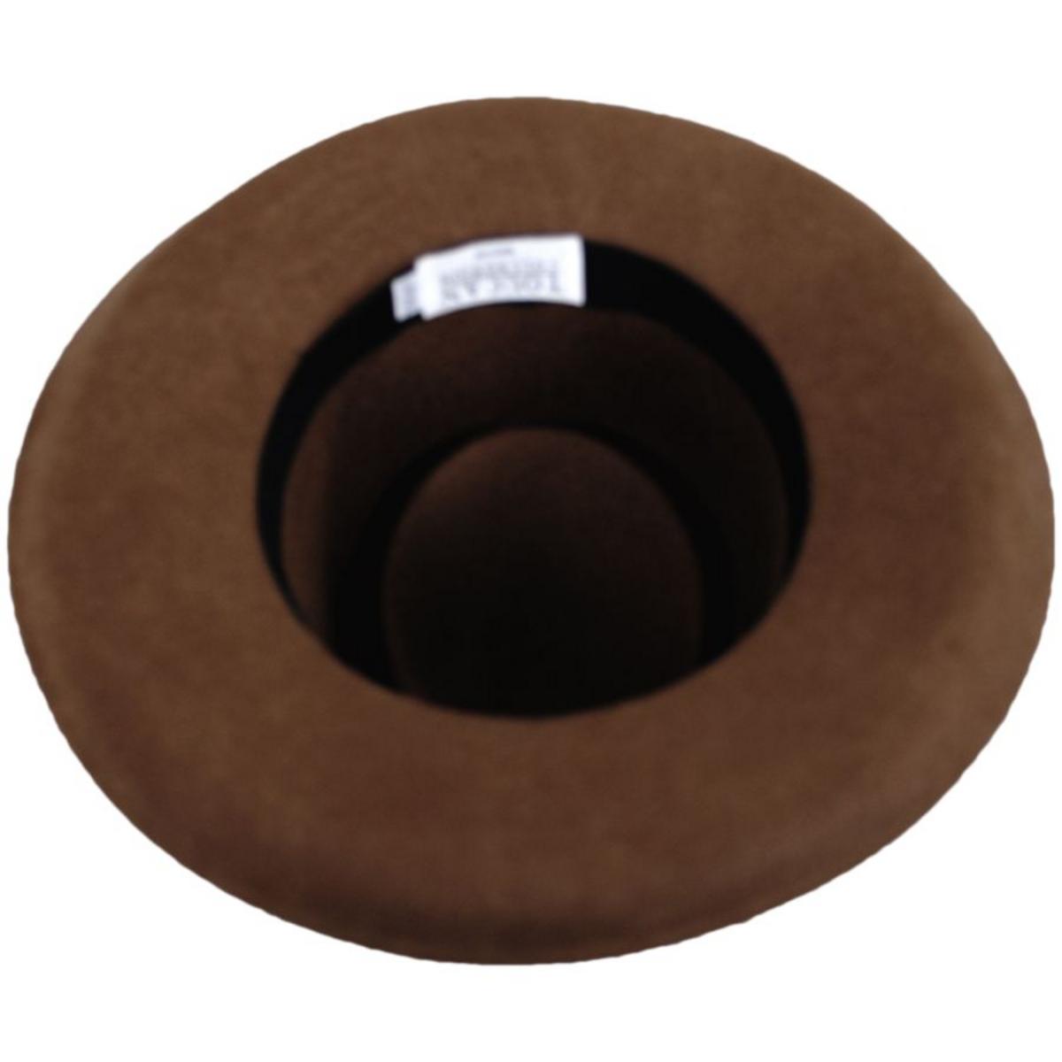Toucan Collection - Belted Southwest Gambler Hat - Made to Order - 5055875076327 - BROWN