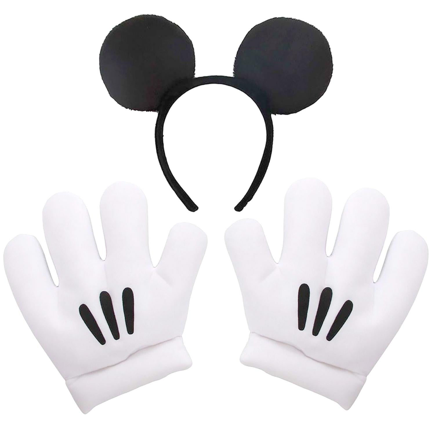 Disney | Mickey Mouse Headband & Gloves Kit | 190208 | lead | BLACK/WHITE