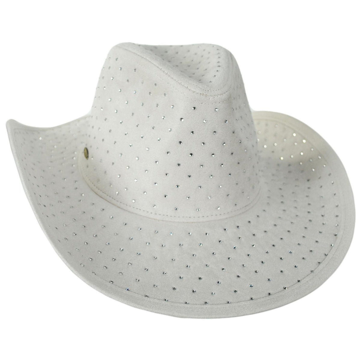 Scala | Joyce Rhinestone Western Hat | 106450 | lead | IVORY