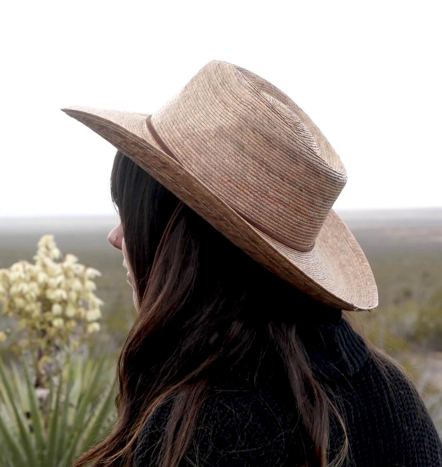 Tula Hats | Outback Palm Straw Hat with Chincord | 128295 | lsftwo | TAN