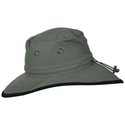 Dorfman Pacific | Jetty Supplex Booney Hat | 400230 | profile | GREY