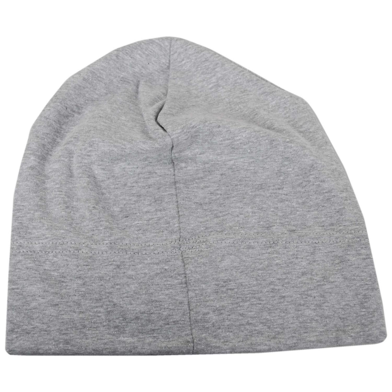 Slumbercap | Slouchy Cotton Blend Beanie Hat | 500898 | under | HEATHER GREY