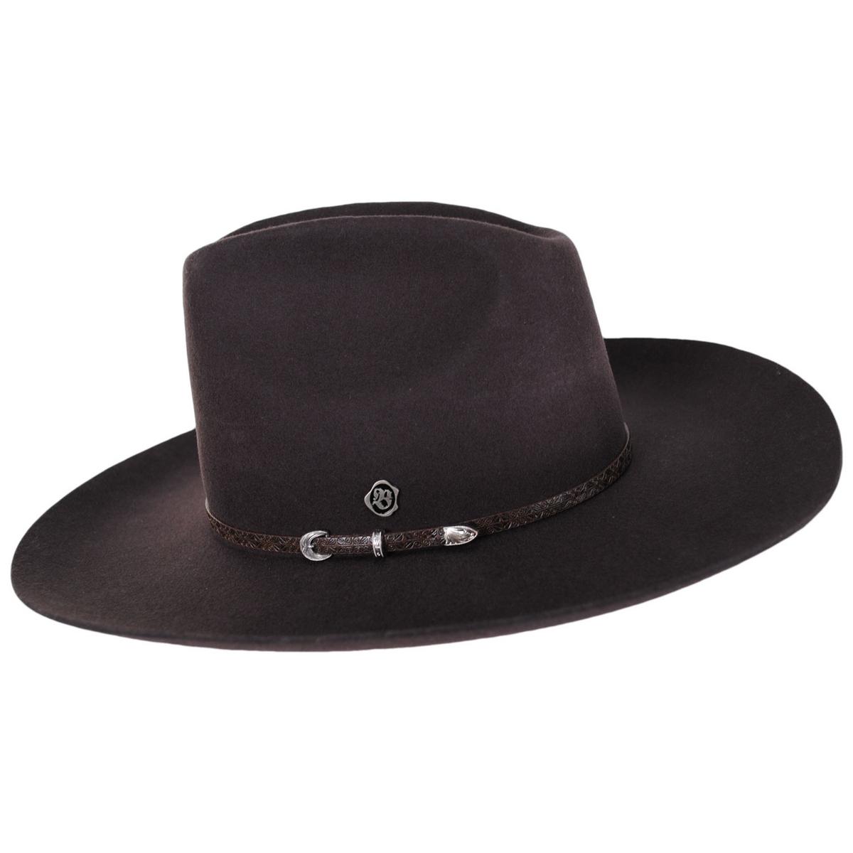 Biltmore | V.C. Smokehouse Wool Felt Western Hat | 130299 | profile | CHOCOLATE
