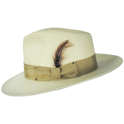 Bailey 1922 | Fedora Sun Raindura Straw Fedora Hat | 127940 | profile | TAN