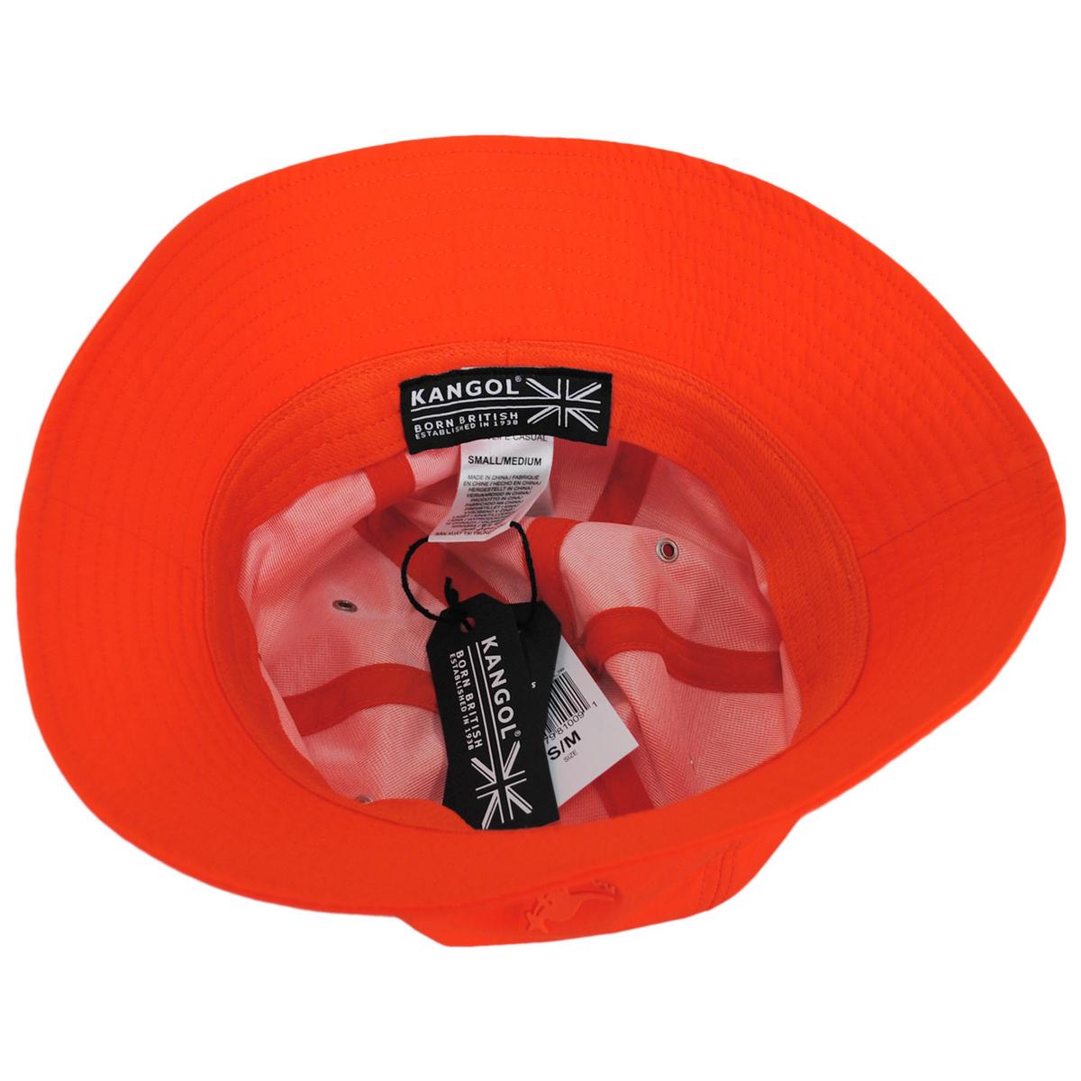 Kangol | Park Life Nylon Casual Bucket Hat | 185825 | under | SAFETY ORANGE
