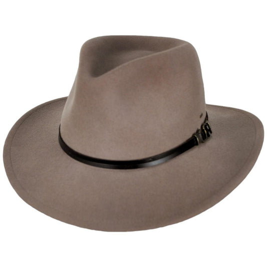 Bailey 1922 | Began Wool LiteFelt Fedora Hat | 133311 | lead | MOLE SWIRL