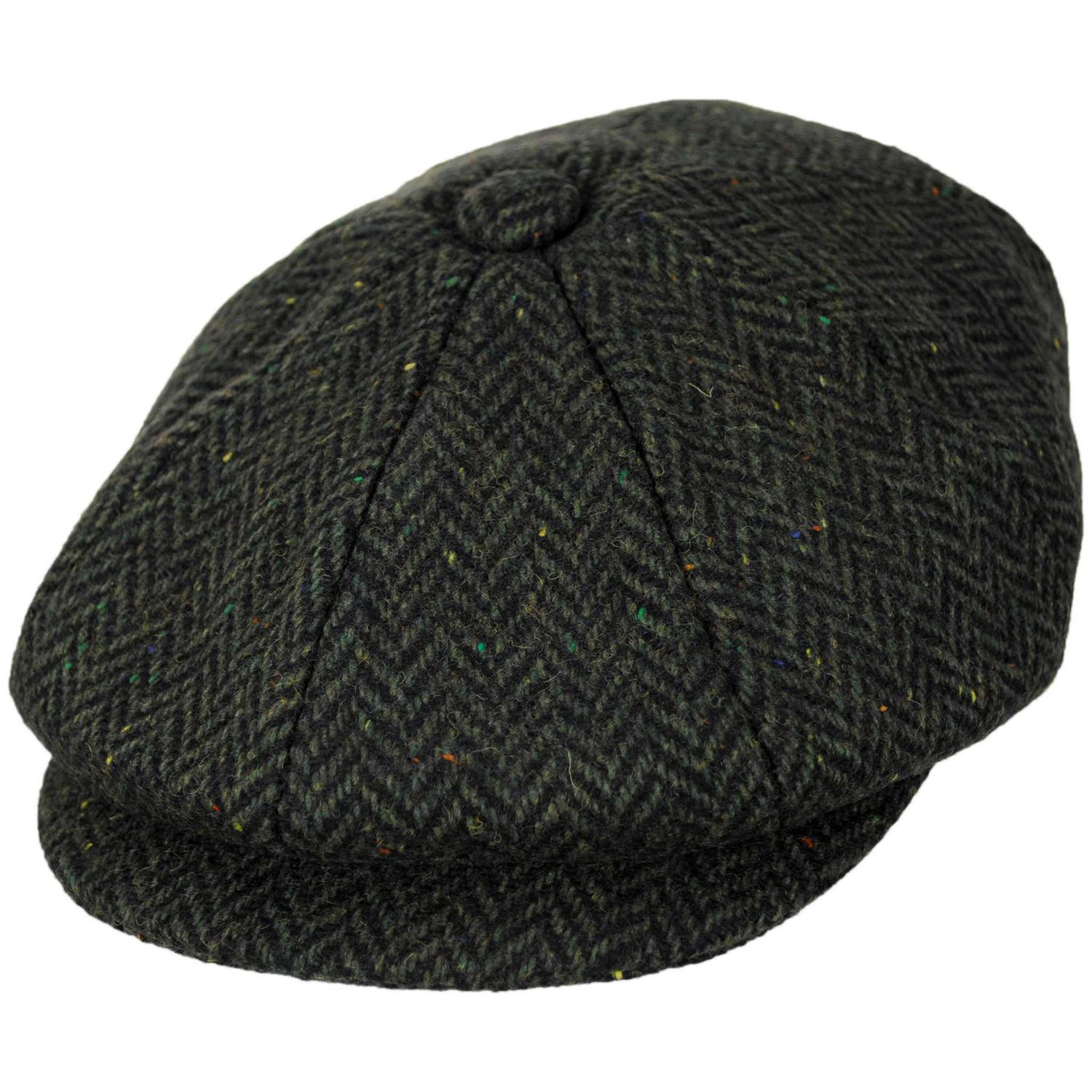 Cambridge Herringbone Wool Newsboy Cap – Village Hat Shop