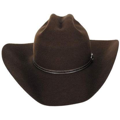 Bailey Western | Roderick Wool Felt Western Hat | 130128 | front | BROWN