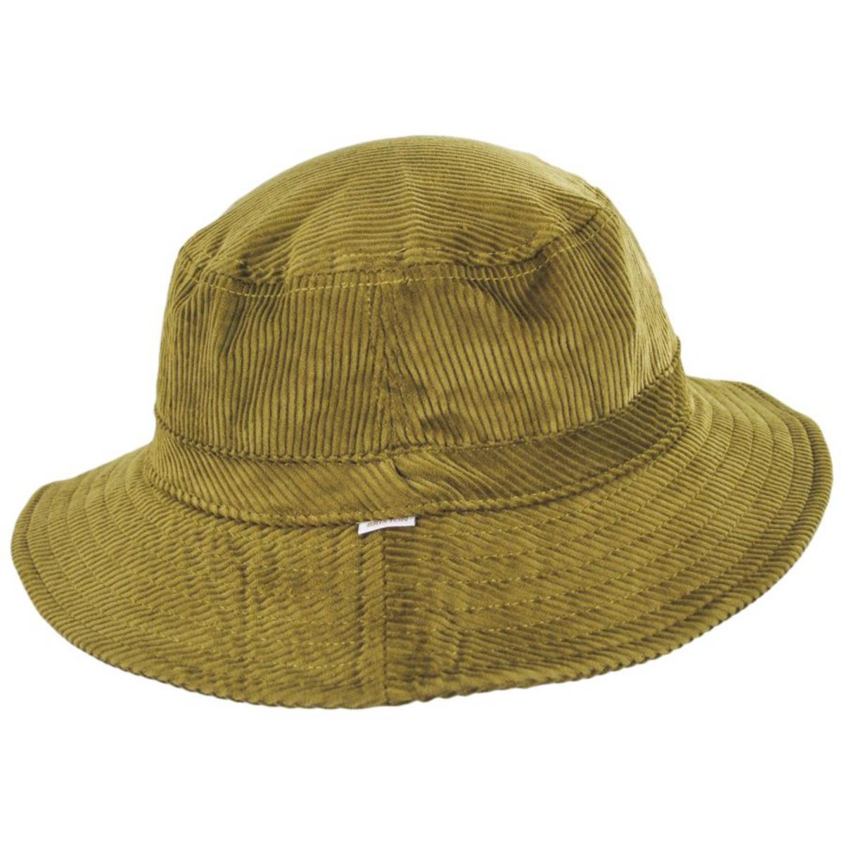 BRIXTON HATS | Petra Cotton Corduroy Packable Bucket Hat - FW22 | 185523FW22 | profile | WILLOW