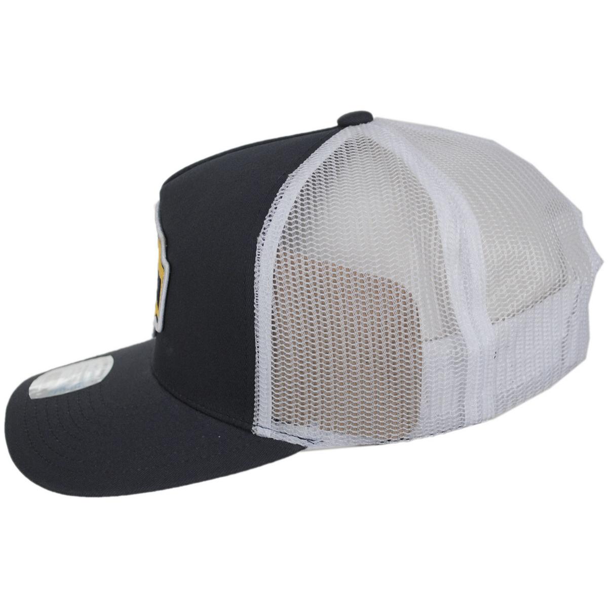 BRIXTON HATS | Genuine Quality MP Trucker Snapback Baseball Cap | 201877 | profile | MOOD INDIGO/WHITE