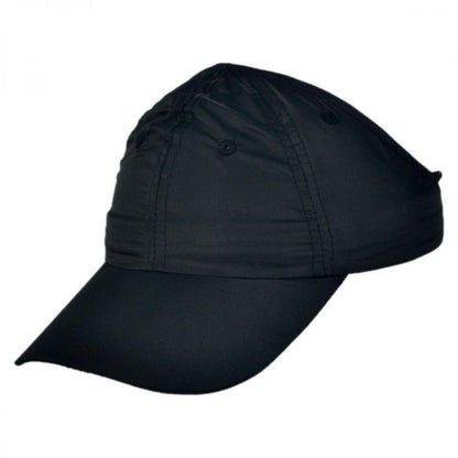 Chic Play | Genie Open Back Ponytail Baseball Cap | 401405 | lead | BLACK