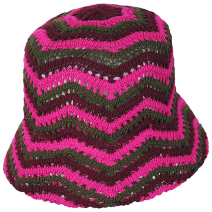 San Diego Hat Company | Dolly Cotton Knit Bucket Hat | 108649 | lead | PINK