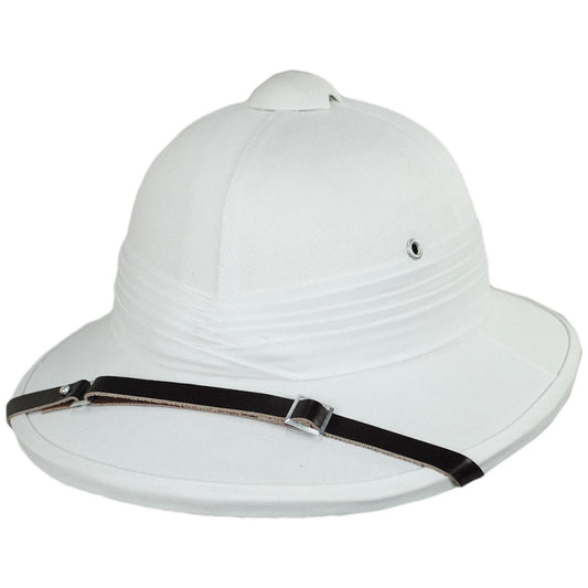 Village Hat Shop | Wholesale Indian Pith Helmet B2B Pre-Pack - White | B2B155805W | lead | WHITE