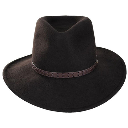 Stetson | Sturgis Crushable Wool Felt Outback Hat | 130742 | front | CORDOVA