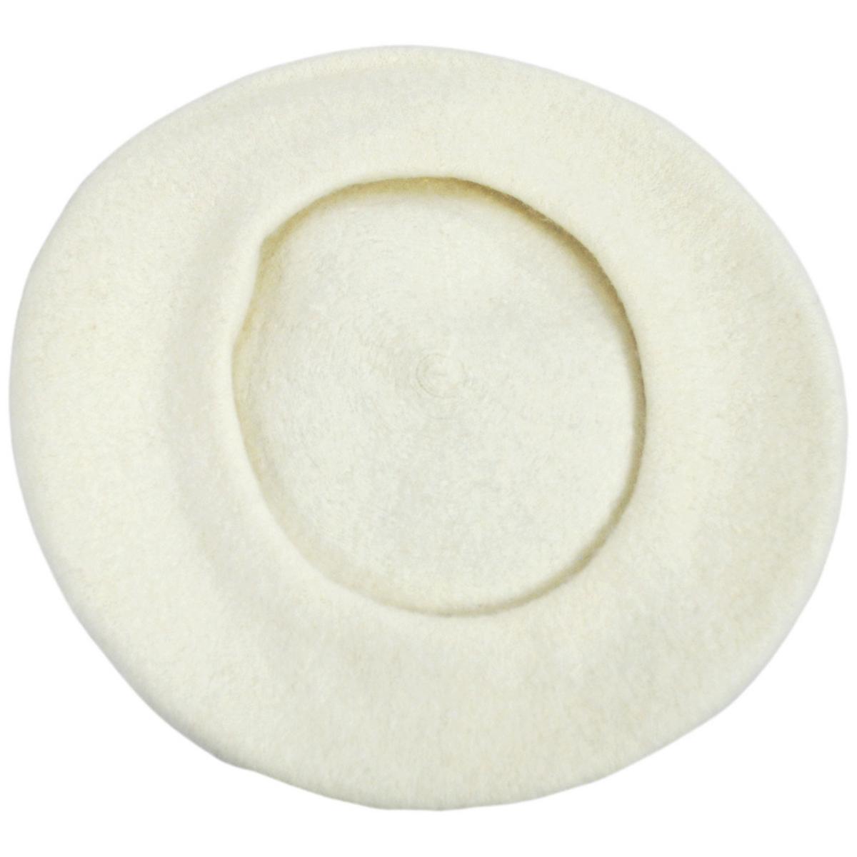 Village Hat Shop | Wholesale Wool Fashion Beret B2B Pre-Pack | B2B152500 | under | WINTER WHITE