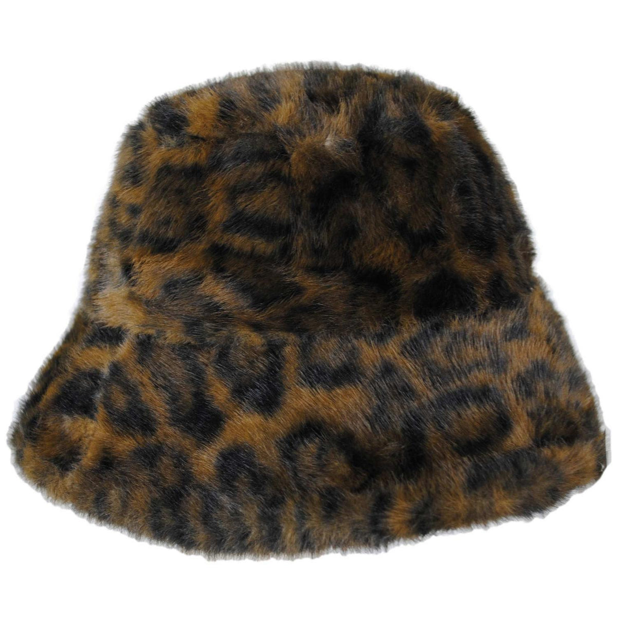 San Diego Hat Company | Fifty-Four Faux Fur Bucket Hat | 108670 | profile | LEOPARD