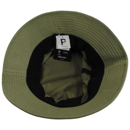 BRIXTON HATS | Beta Cotton Packable Bucket Hat - Standard Colors | 185525 | under | MILITARY OLIVE
