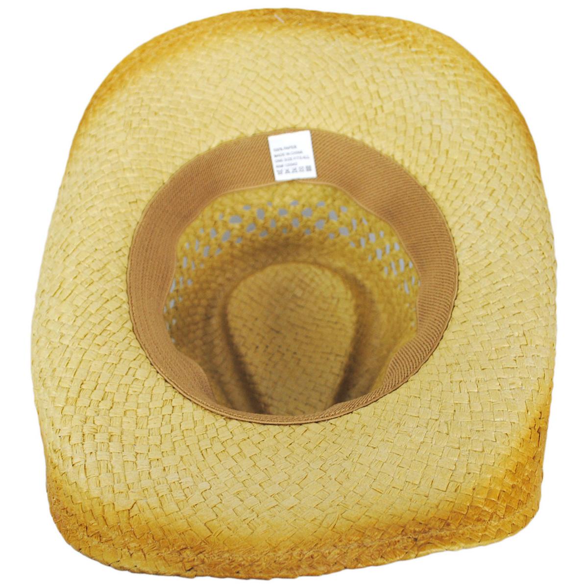 Jeanne Simmons | Lagoon Toyo Straw Cowboy Hat | 101815 | under | NATURAL