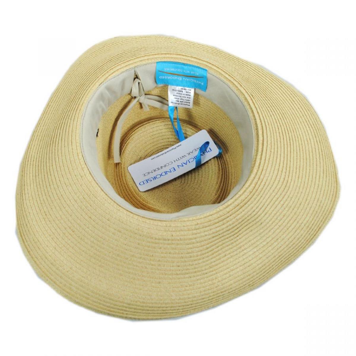 Physician Endorsed | Santa Cruz Toyo Straw Planter Hat | 102793 | under | NATURAL