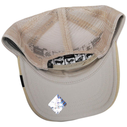 Goorin Bros | Kid's Cuddly Mesh Trucker Snapback Baseball Cap | 508931 | under | KHAKI