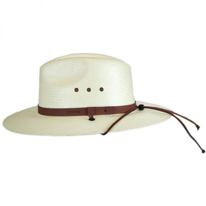 Stetson | Los Alamos Toyo Straw Safari Fedora Hat | 126973 | profile | NATURAL
