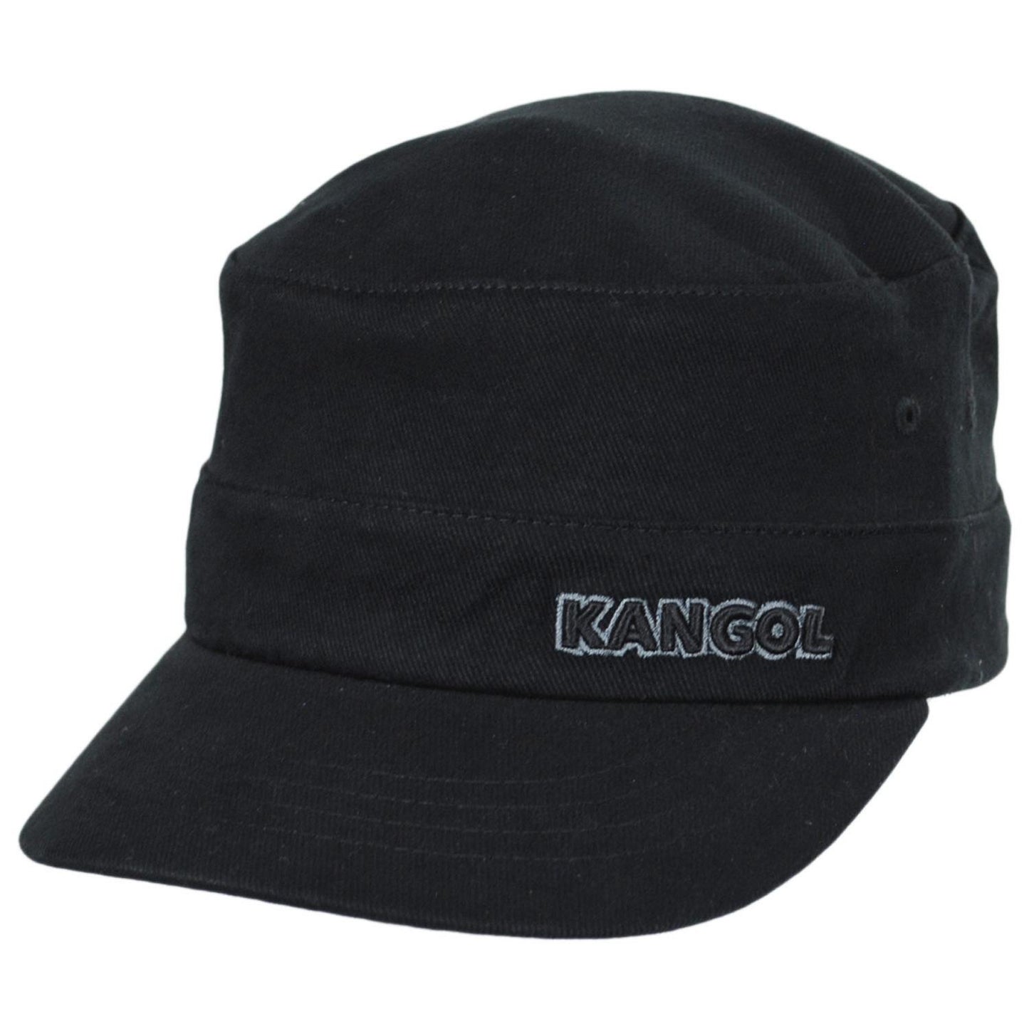 Kangol | Flexfit Cotton Twill Army Cap | 201110 | lead | BLACK