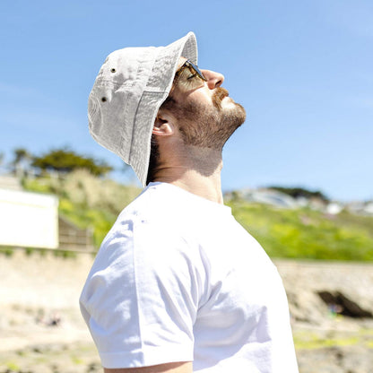 Village Hat Shop | VHS Cotton Bucket Hat | 186605 | lsmone | WHITE