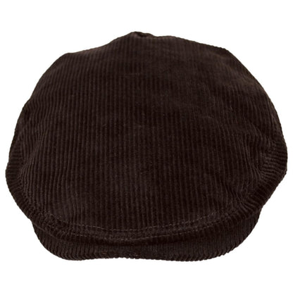 Jaxon Hats | Wholesale Corduroy Ivy Cap B2B Pre-Pack | B2B167741 | front | BROWN