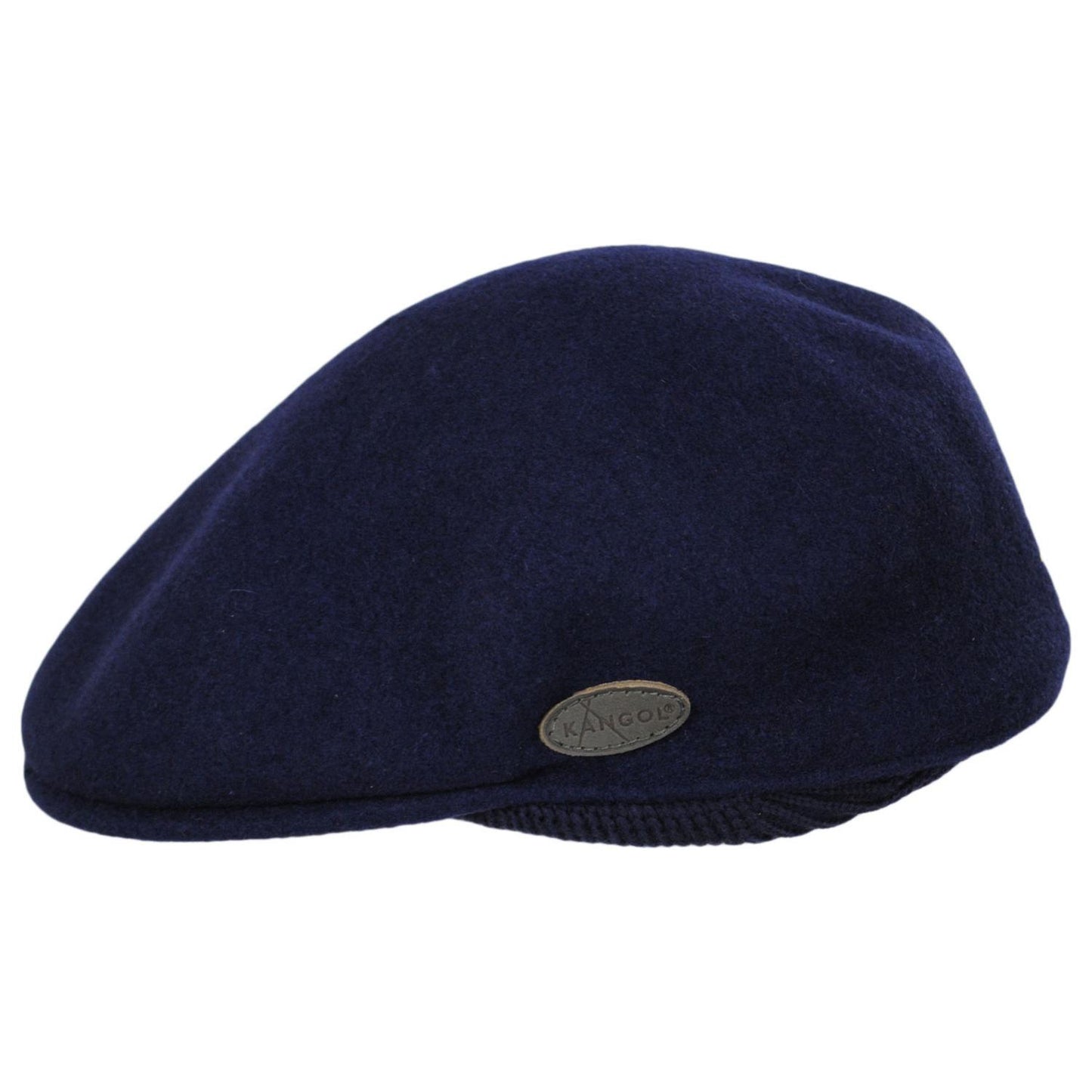 Kangol | Wool 504 Earflap Ivy Cap | 160816 | profile | NAVY