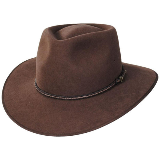 Akubra | Cattleman Fur Felt Australian Western Hat | 131711 | lead | FAWN