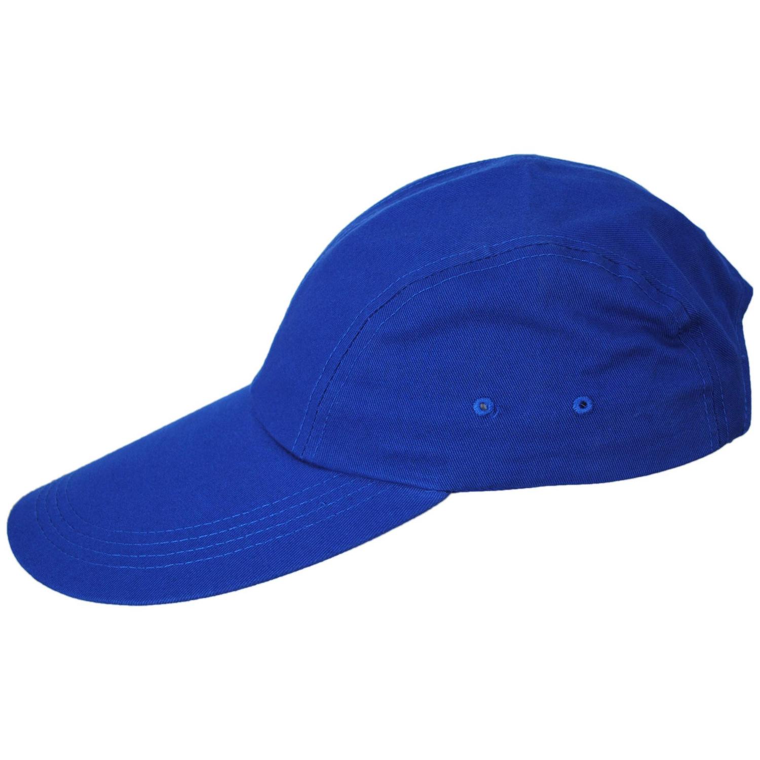 Village Hat Shop | VHS Long Bill Adjustable Baseball Cap | 222440 | profile | ROYAL