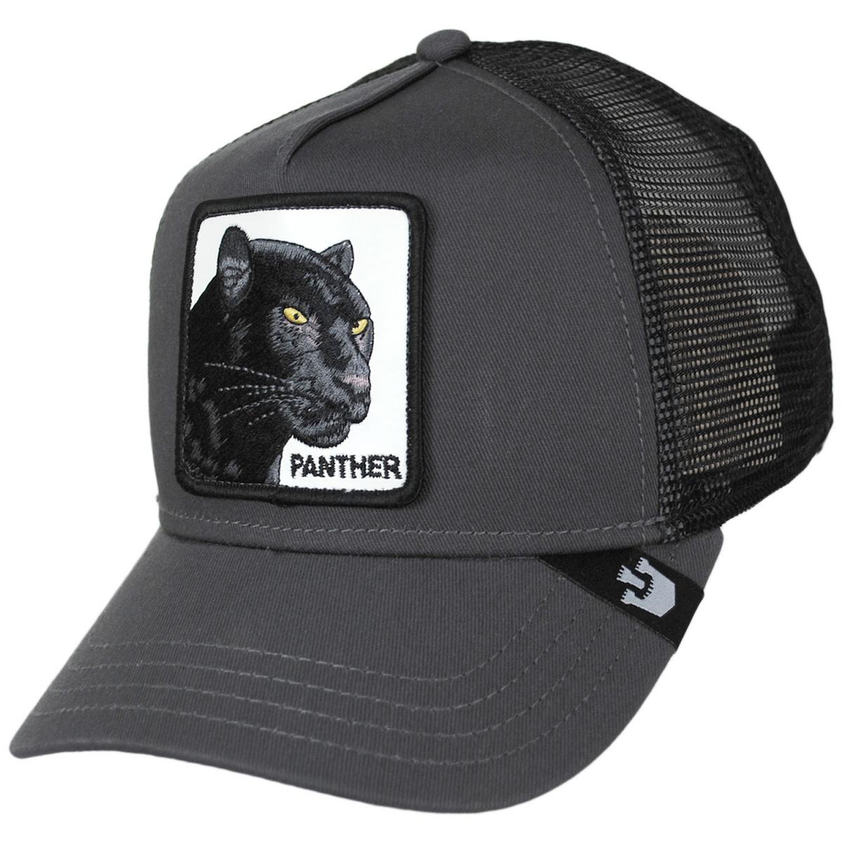 Goorin Bros | Black Panther Trucker Snapback Baseball Cap | 200437 | lead | GREY