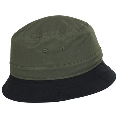 Goorin Bros | Jeff Jeff Two Tone Cotton Bucket Hat - FINAL SALE | 187504 | profile | OLIVE