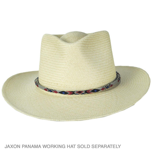 BRIXTON HATS | Pattern Cord Hat Band | 601113 | front | RED/BLACK