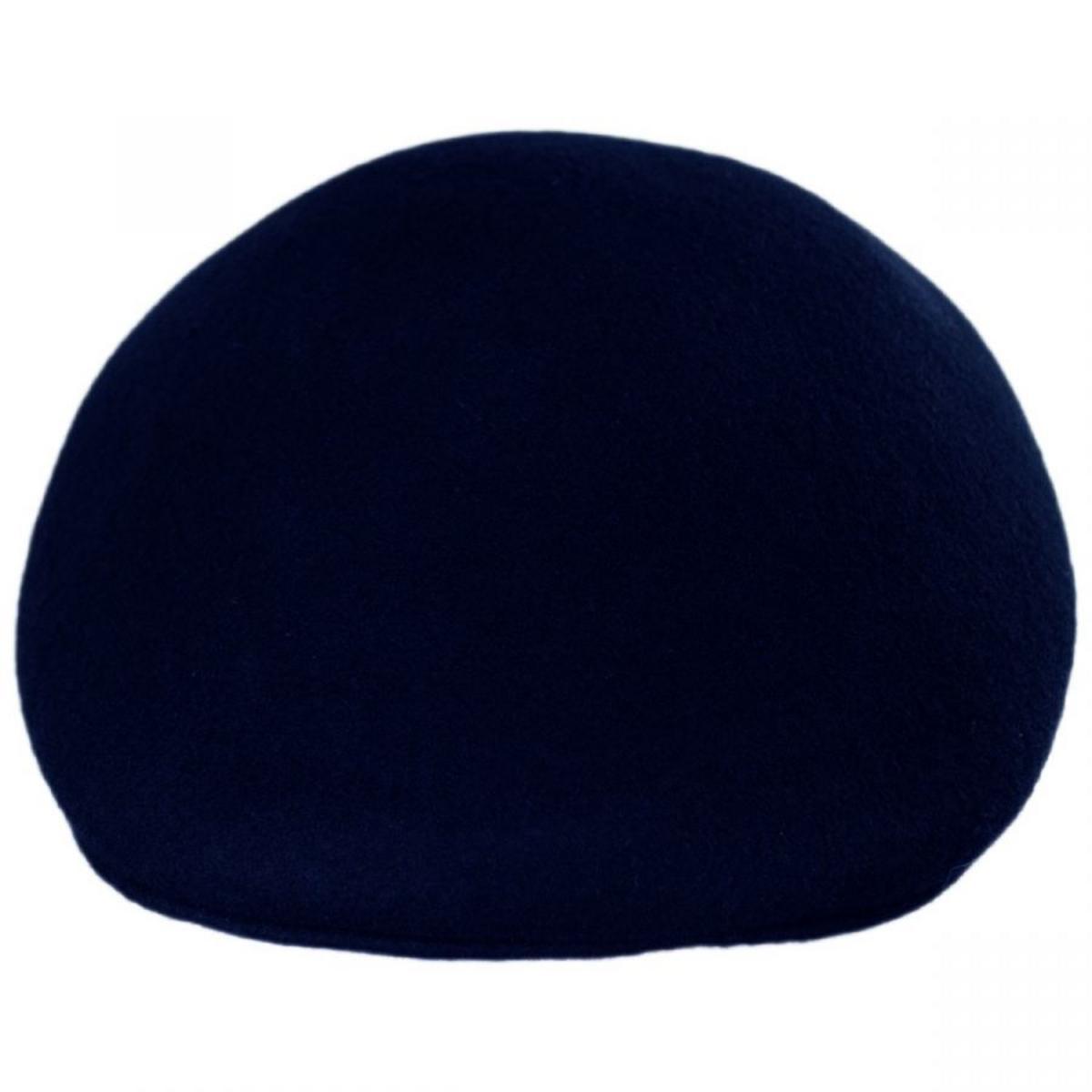 Jaxon Hats | Wool Ascot Cap | 167550 | front | NAVY
