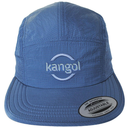 Kangol | Kangol Nylon Jockey Cap | 201138 | front | DENIM BLUE