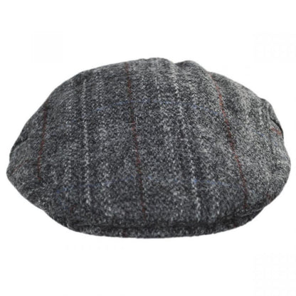 Jaxon & James | Loch Alsh Harris Tweed Wool Ivy Cap | 170009 | front | GREY MIX