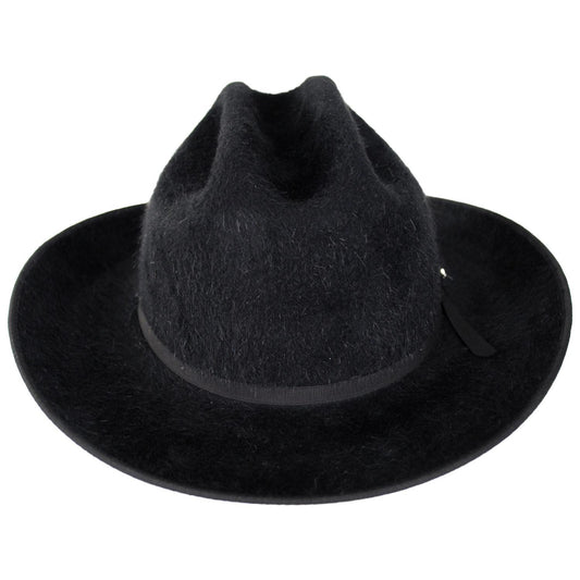 Stetson | Kodiak Open Road 6X Fur Felt Western Hat | 130761 | front | BLACK