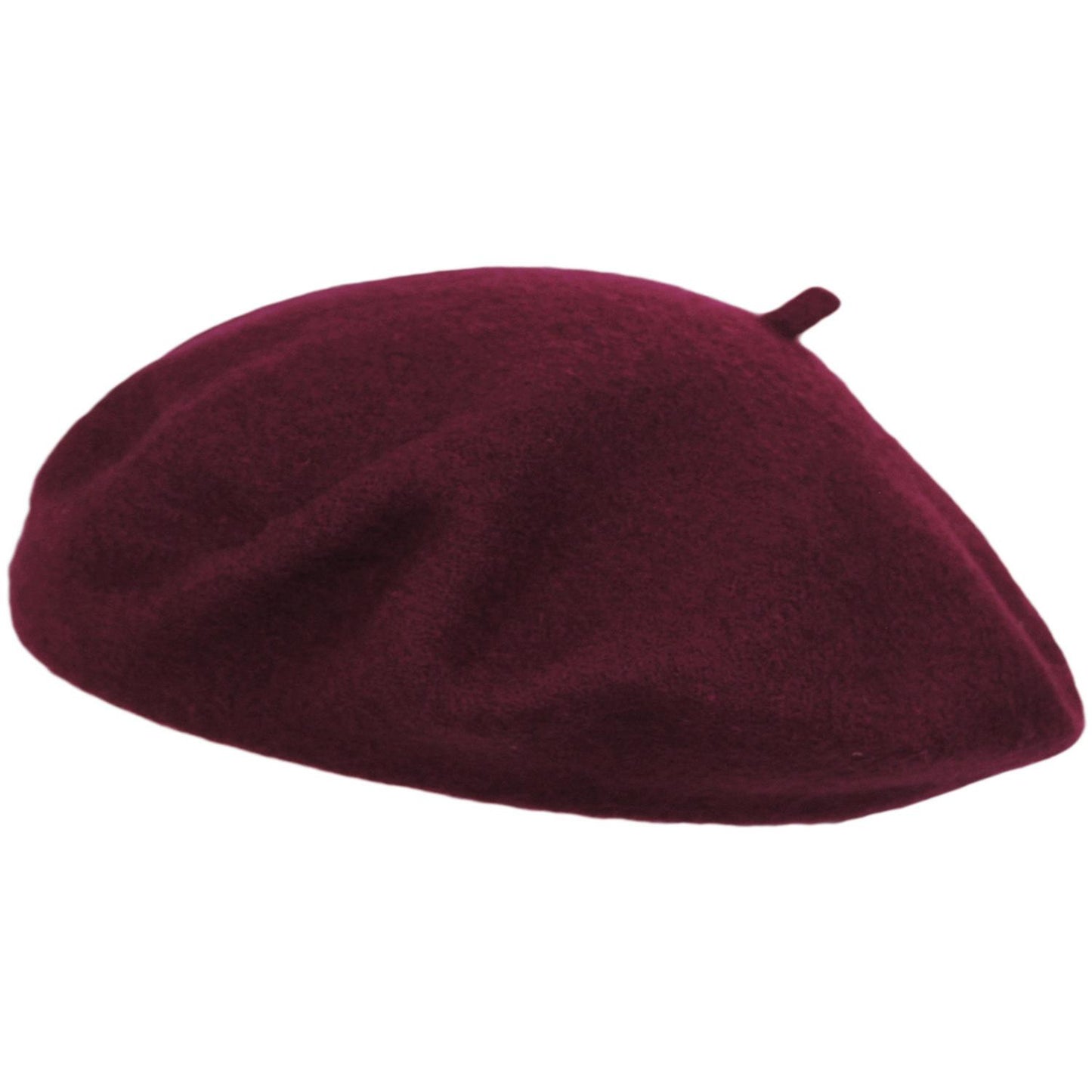 Village Hat Shop | Wool Fashion Beret | 152500 | lead | WINE