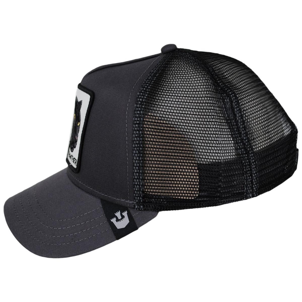 Goorin Bros | Black Panther Trucker Snapback Baseball Cap | 200437 | profile | GREY