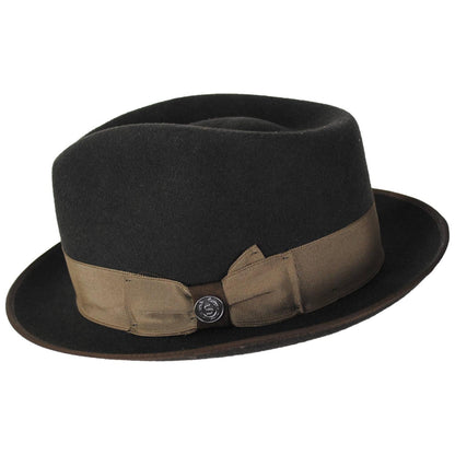 Stetson | Hashtag Wool Felt Fedora Hat | 130771 | profile | SAGE