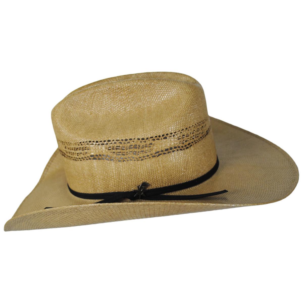 Bailey Western | Costa Bangora Straw Western Hat | 127915 | profile | RUSTIC