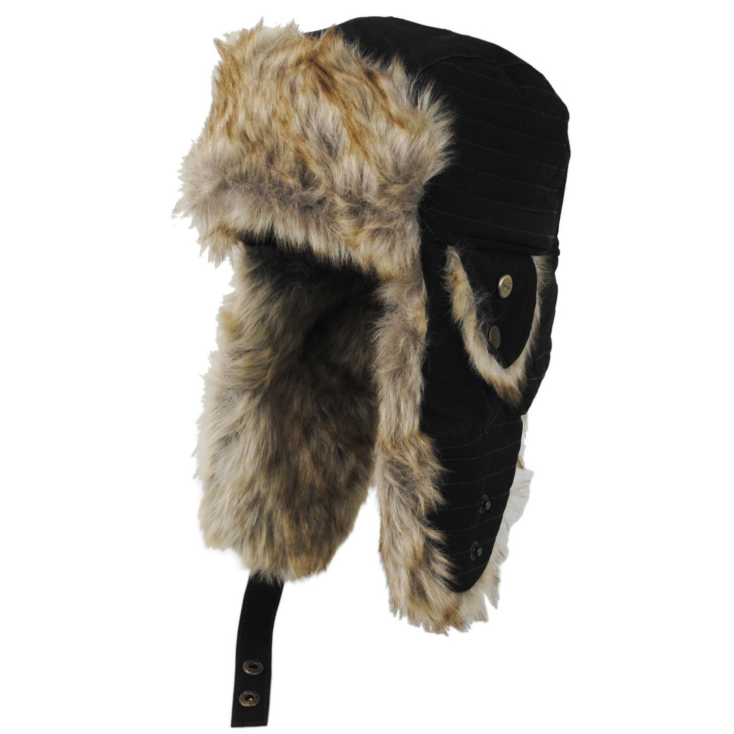Dorfman Pacific | Alastair Tech Trooper Hat | 400610 | lead | BLACK