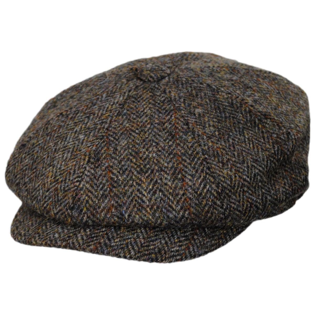 Jaxon & James | Wholesale Northbay Harris Tweed Wool Newsboy Cap B2B Pre-Pack