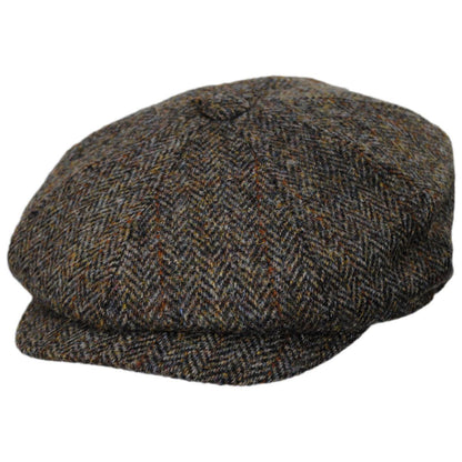 Jaxon & James | Wholesale Northbay Harris Tweed Wool Newsboy Cap B2B Pre-Pack