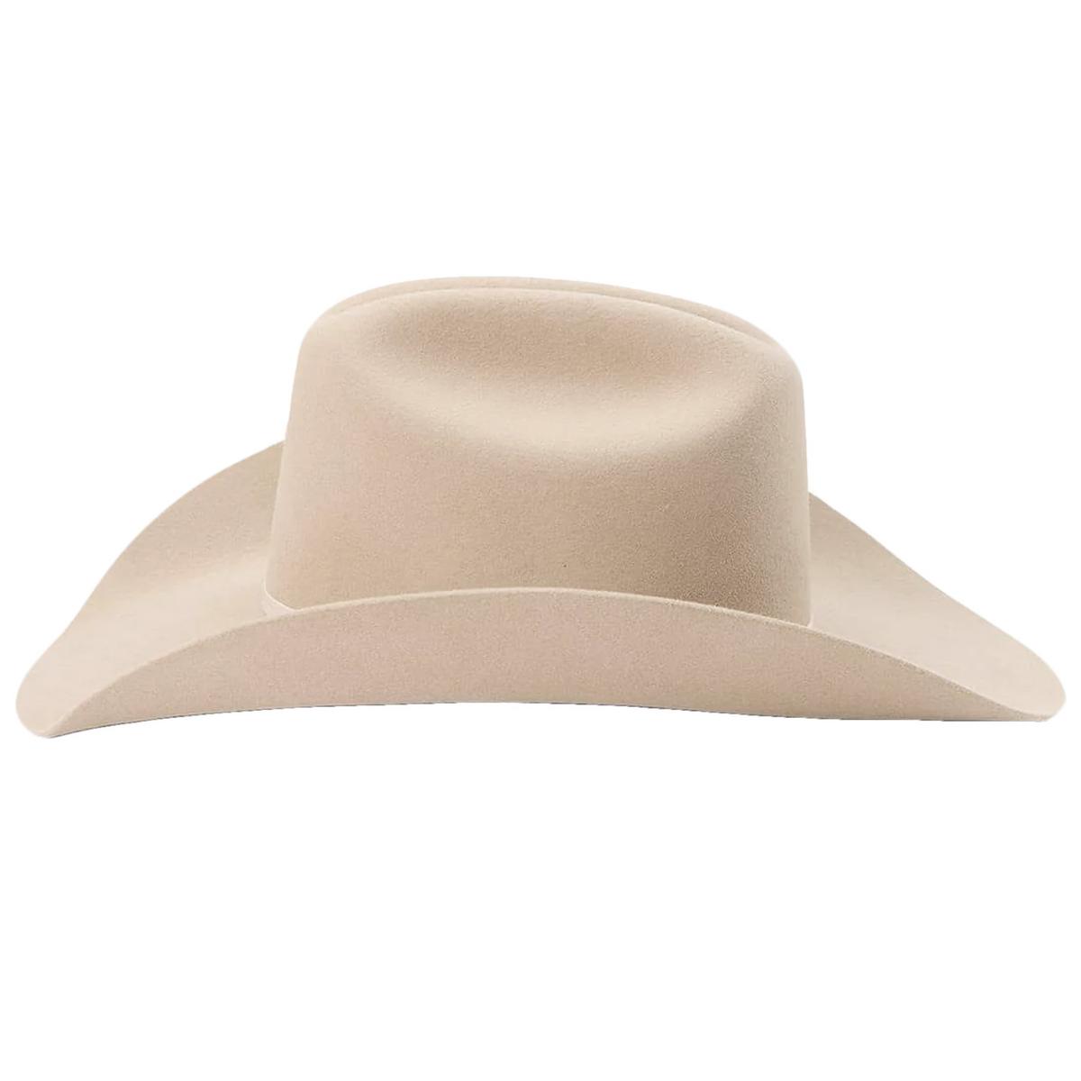 Seager | Longhorn Wool Felt Western Hat | 136404 | profile | STONE