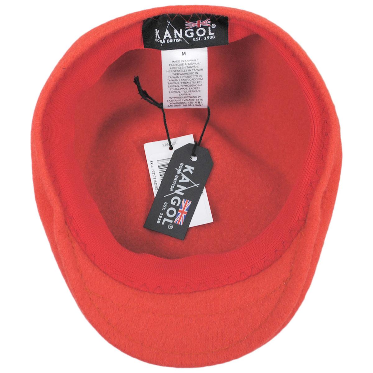 Kangol | Seamless Wool 507 Ivy Cap - Fashion Colors | 160925FW23 | under | CHERRY GLOW