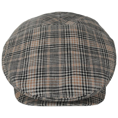 Bailey 1922 | Duch Linen Plaid 5 Panel Ivy Cap | 167222 | front | GRIT PLAID