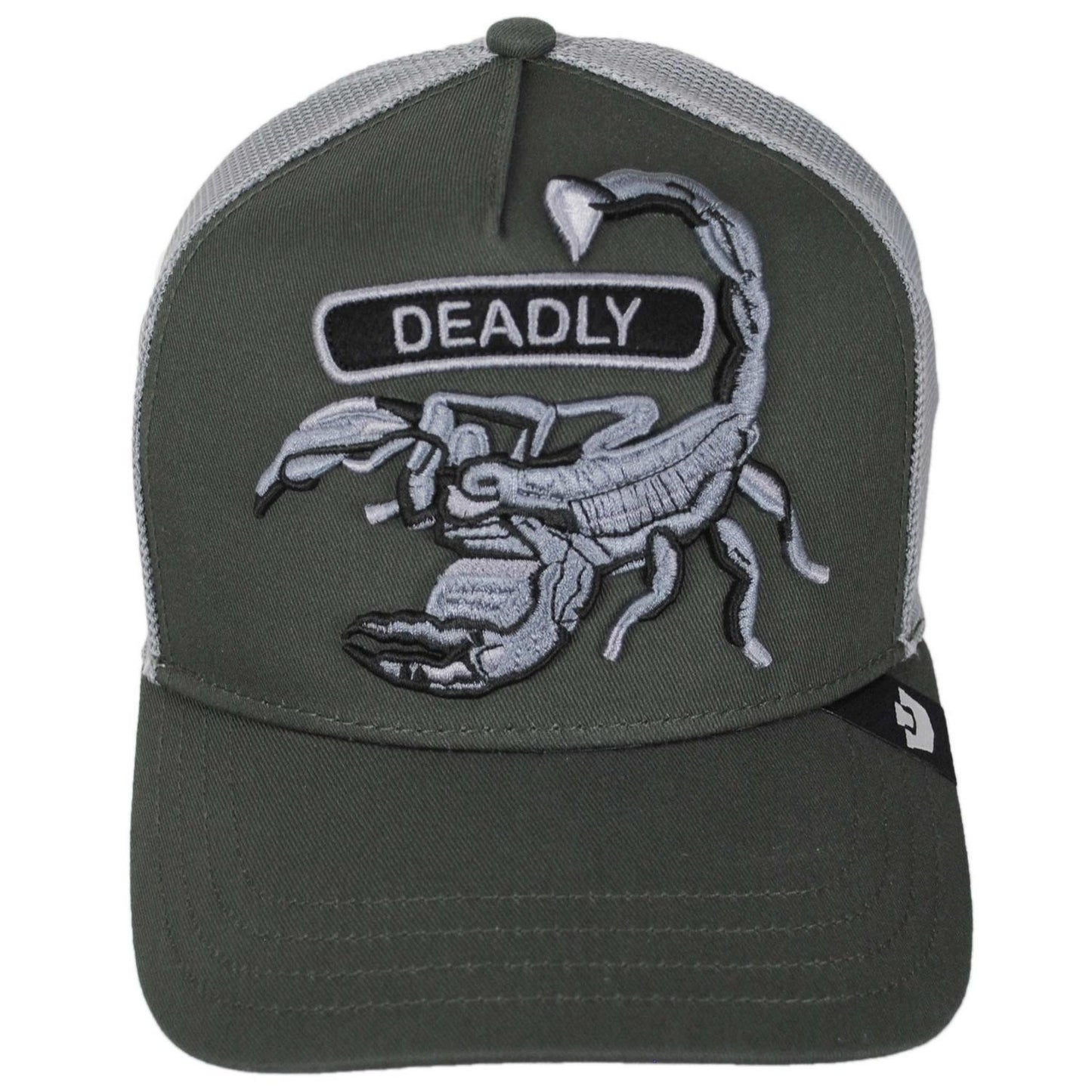 Goorin Bros | Classic Rocker Deadly Mesh Trucker Snapback Baseball Cap | 200793 | front | PALM